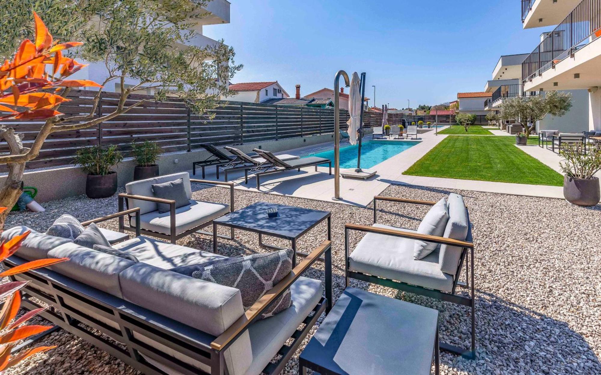 Ap Caci Mit Pool - Istriensonne 0712-0737 Apartment Medulin Exterior photo